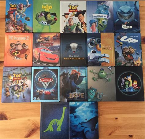My Pixar Collection Is Complete Steelbooks