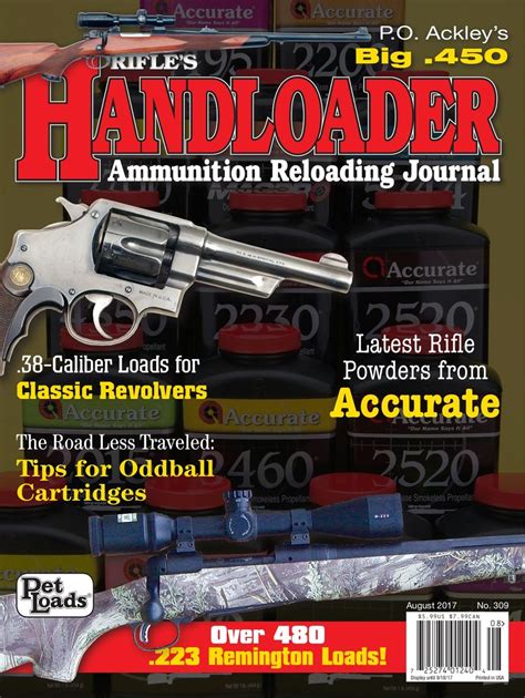 Handloader August 2017 Magazine Get Your Digital Subscription
