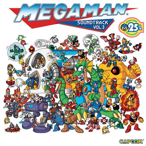 Mega Man Vol 3 25th Anniversary Original Game Soundtrack By