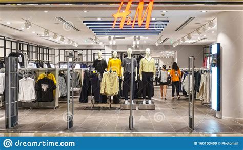 Handm Fashion Retail Store Front Hm Editorial Image Image Of