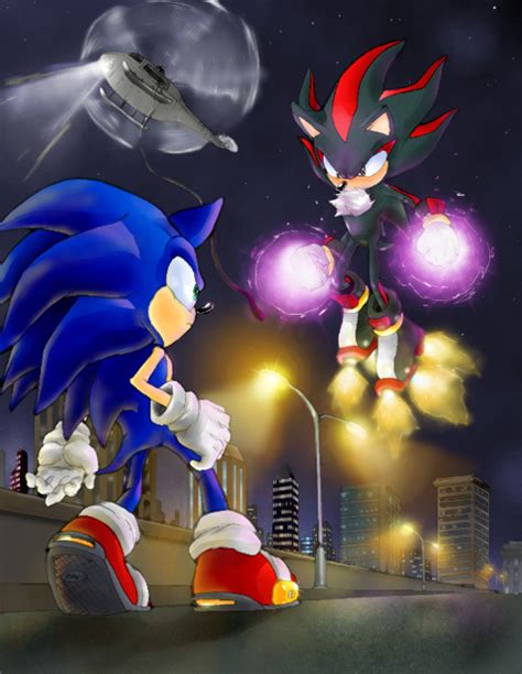 Shadow And Sonic Sonic And Shadow Photo 31408692 Fanpop
