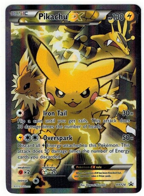 Rare is worth basically nothing epic you may get a few hundred k if you're lucky i think may be wrong legendary 50+ mil. POKEMON TCG: PIKACHU EX XY124 - FULL ART HOLO CARD BLACK ...