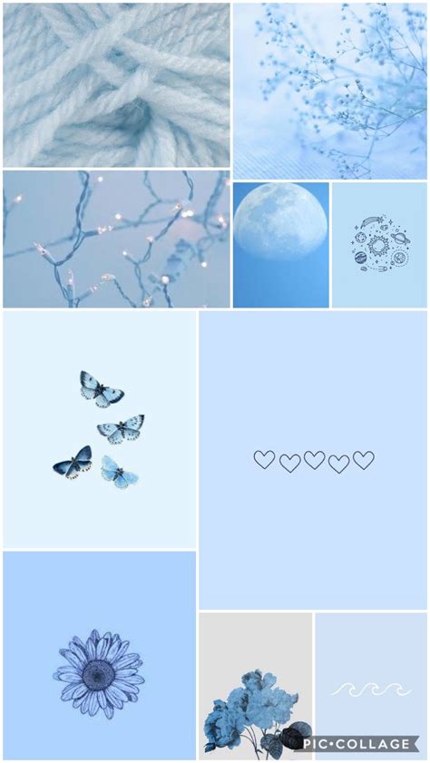 Baby Blue Aesthetic Wallpaper Blue Background Wallpapers Cute Blue