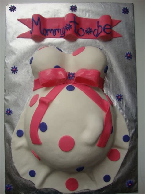Sweet Delightz Pregnant Belly Cake