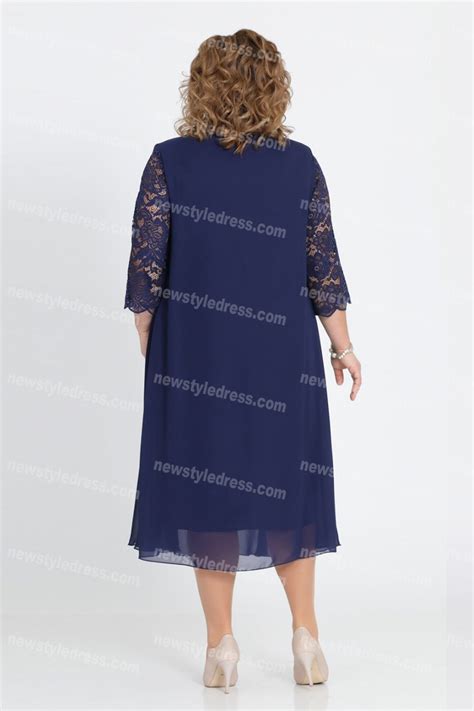 2021 Plus Size Mother Of The Bride Dresses Dark Navy Womens Dresses