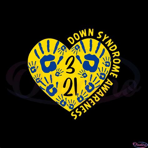 Down Syndrome Awareness 3 21 Heart Svg Graphic Designs Files