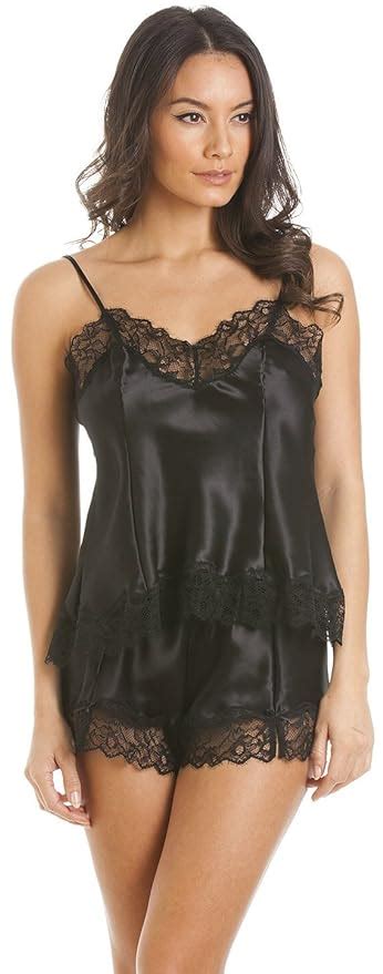 Sulis Silks Pure Silk Camisole Made In Britain By Sizes 10 24 Black