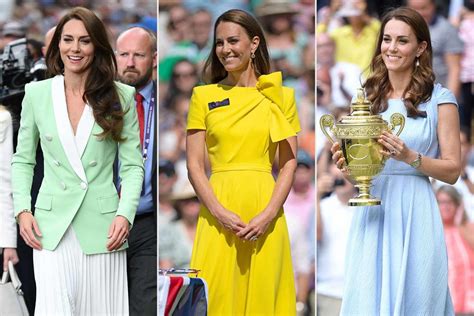 Kate Middleton Serves Wimbledon Fashion See The Princess Of Wales