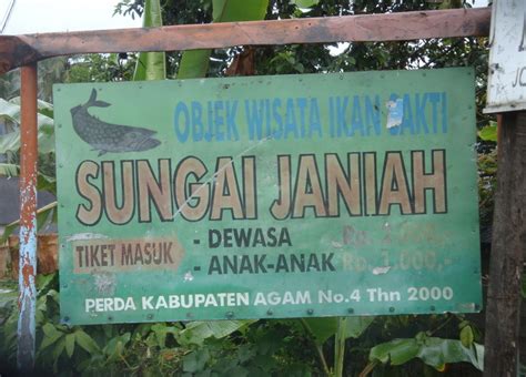 Ajian milik bandung bondowoso ini dipercaya ada dan nyata sampai sekarang. Ada Ikan Sakti di Sumatera Barat