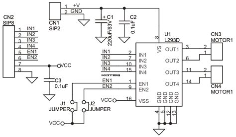 L293d Dc Motor Driver Module Electronics Lab