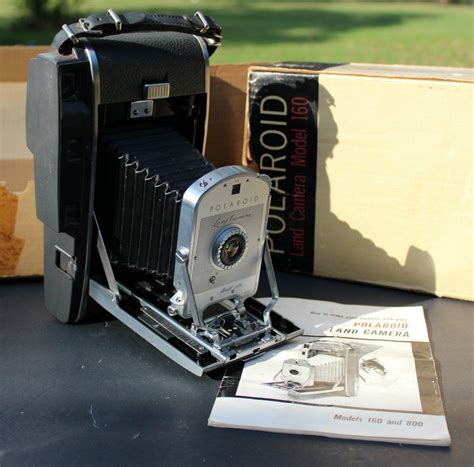 Polaroid Land 160 Camera In Boxpolaroid Land Camera Model Etsy