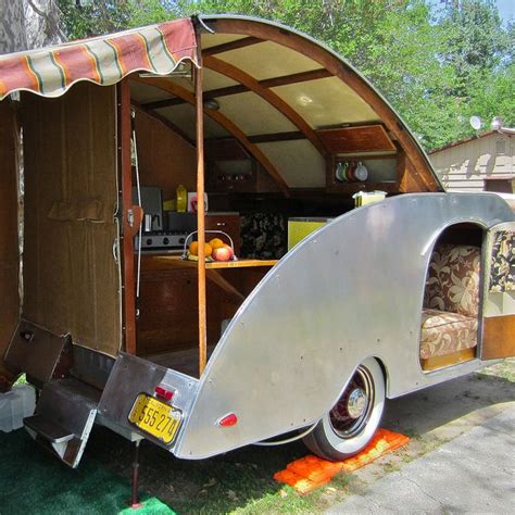 Pop Up Deluxe Camping Trailer Diy Small Camping Trailer Vintage