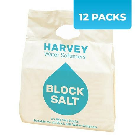 Block Salt 2 X 4kg Blocks 12 Packs Delivered