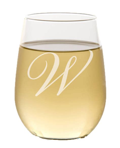 Personalized Stemless Wine Glass Custom Engraved Custom Wine Etsy