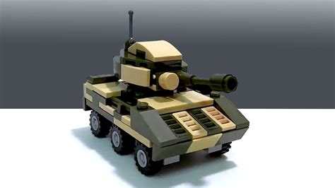 How To Build A Lego Ww2 American Tank Mini Car Youtube
