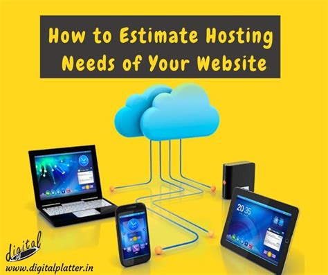 How To Estimate Hosting Needs Of Your Website Host Your Website With