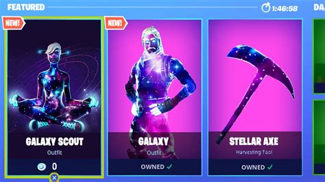 New Fortnite Item Shop Countdown New Galaxy Skin In Fortnite