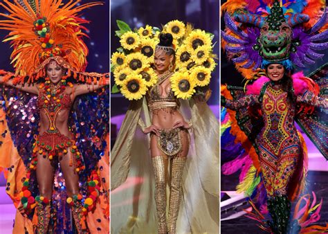 los trajes típicos latinoamericanos más espectaculares de miss universo people en español