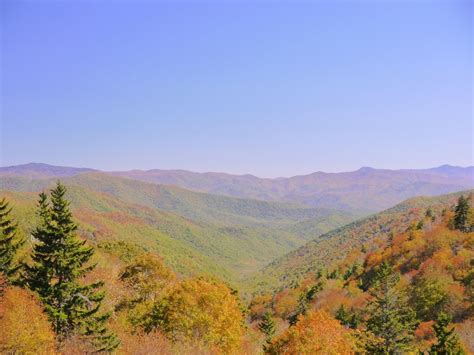 American Travel Journal Newfound Gap Road In October Great Smoky