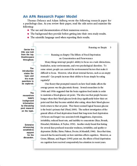 9+ apa research paper examples | examples apa format is the official style used by the american psychological association and is commonly used in psychology, education, and other social sciences. Apa research paper graphs