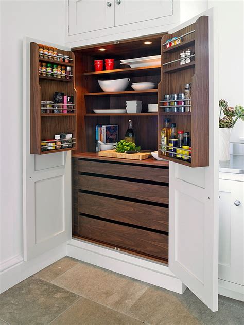 Corner pantry cabinet storage ideas corner pantry cabinet has become a strategic place to store some food supplies and kitchen appliances. 25 Smart Small Pantry Ideas to Maximize Your Kitchen ...