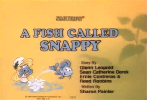 A Fish Called Snappy Smurfs Wiki Fandom Powered By Wikia