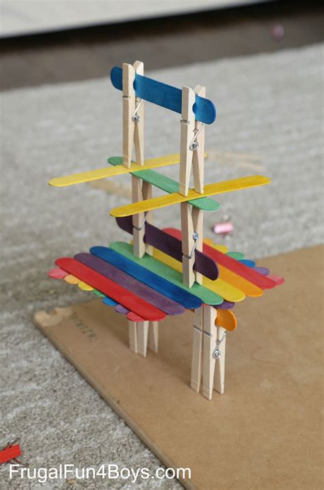 Unleash Your Inner Engineer With Clothespins Binder Clips And Craft