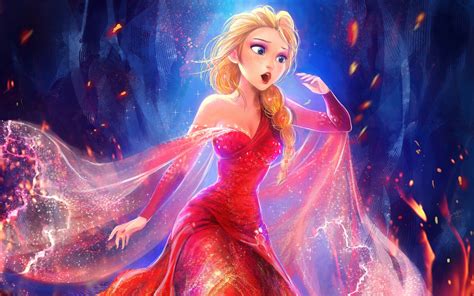 La Reine Des Neiges Elsa 2016 Film Hd Fond Décran Aperçu