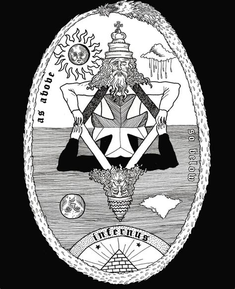 Pin By Master Therion On Illustration Occult Art Occult Symbols