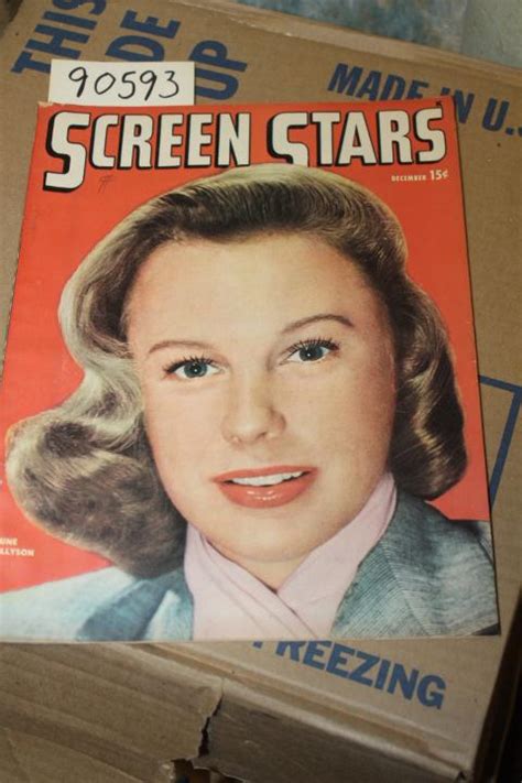 Screen Stars Dec 1946 Vol 6 No 3 June Allyson In Color On Front Cover