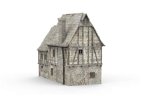 Medieval House - Printable Scenery
