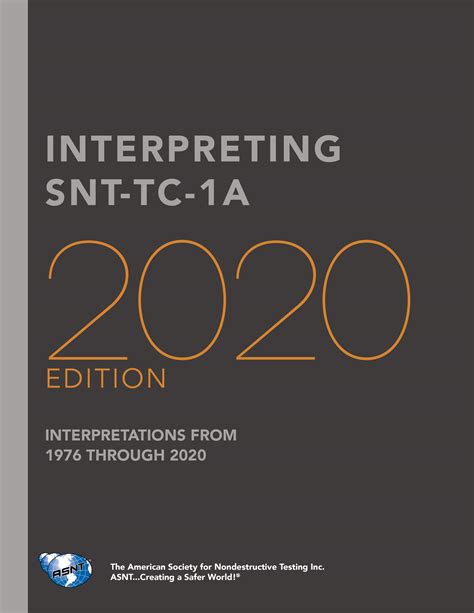 Interpreting Snt Tc 1a 2020 Edition