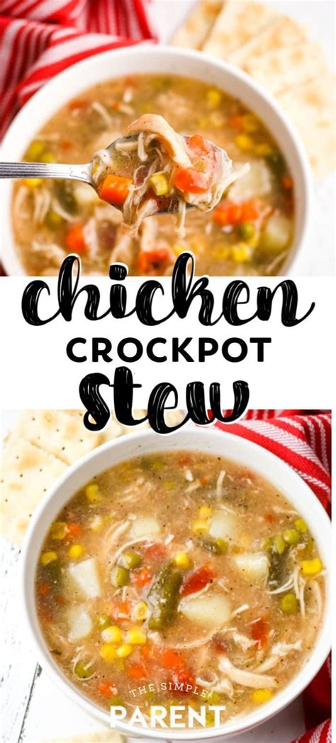 Make This Easy Chicken Stew Crock Pot Recipe Any Time Of The Year Its