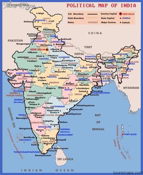 India Map Tourist Attractions