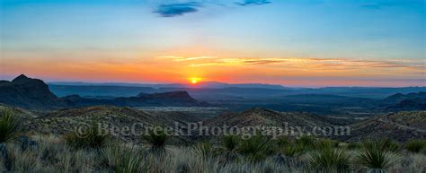 Sunset Over Santa Elena Pano Bee Creek Photography Landscape