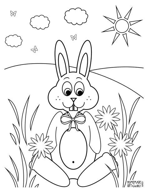 You can teach such facts about bunnies to your kid through these bunny coloring sheets. Unique Sunny Bunnies Coloring Pages - cool wallpaper