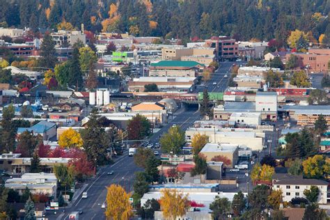 Downtown Bend Oregon From Pilot Butte Photograph By Twenty Two North