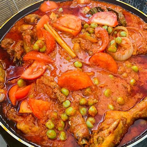 Ayam masak merah kenduri kahwin paling sedap. Resepi Nasi Minyak Terengganu Ayam Masak Merah Sedap ...
