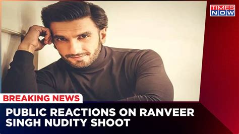 Actor Ranveer Singh Booked For Obscenity What S Behind The Nude Photoshoot Inside