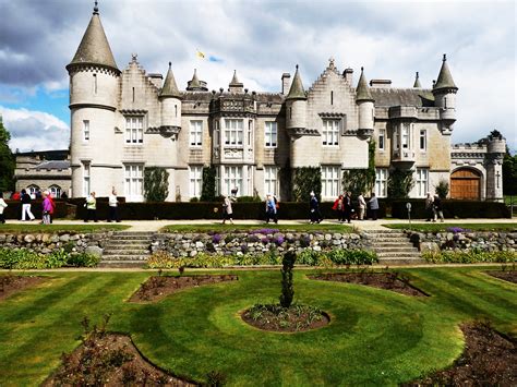 Balmoral Castle Is A Popular Attraction Near Braemar Scottish Highlands