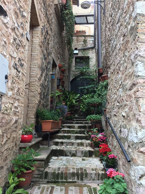 Spello Italy Italy Road Structures