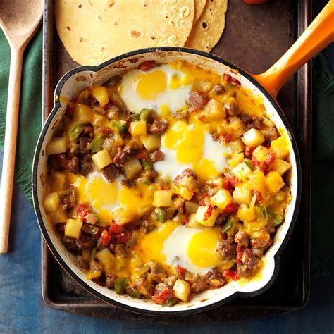 Southwestern Hash With Eggs Recipe Taste Of Home