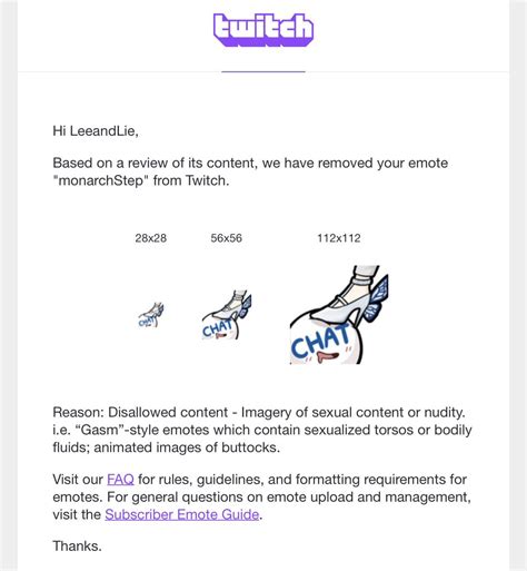Fruity On Twitter Anti Horny Emote Banned When Literal Porn Is