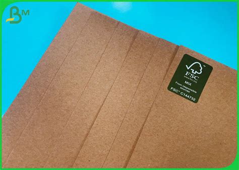 Aa Grade Recycled Kraft Paper Roll 80g To 400g Brown Uncoated Kraft Paper