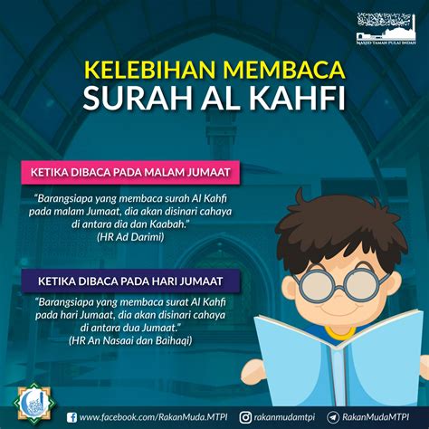 The total number of verses in this surah is 6. Kelebihan membaca surah Al Kahfi pada hari Jumaat | Design ...