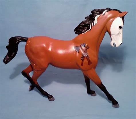 Vintage Marx Johnny West Horse Custom Painted Indian Ponies Ahiga