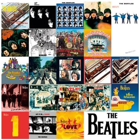 Beatles Sign Uk Album Covers Chronologically Beatles Fab Four Store