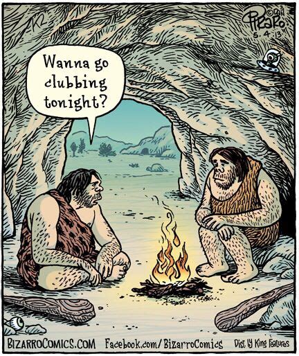 Caveman Talk Funny Cartoons Cartoon Jokes Funny Pictures