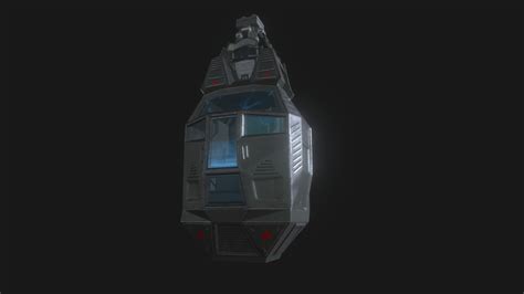 Halo Downfall Odst Drop Pod 3d Model By Hakuru15 501934a Sketchfab