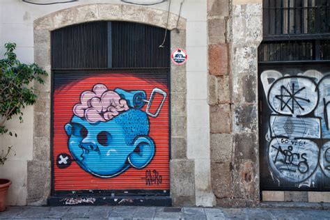 Images Gratuites Art De Rue Graffiti Bleu Mur Mural Façade